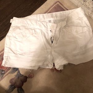 Size 31 white joes jeans shorts